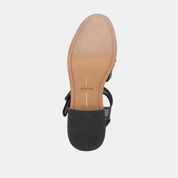 NEW DOLCE VITA Holish Mesh Fisherman Sandals IN onyx for women 1025 3t2 - Picture 12 of 14